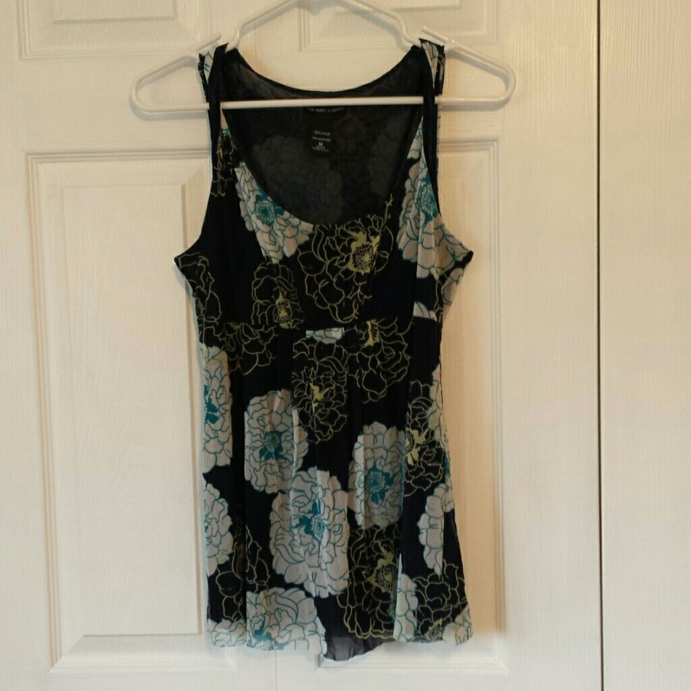 New York & Company floral tank
